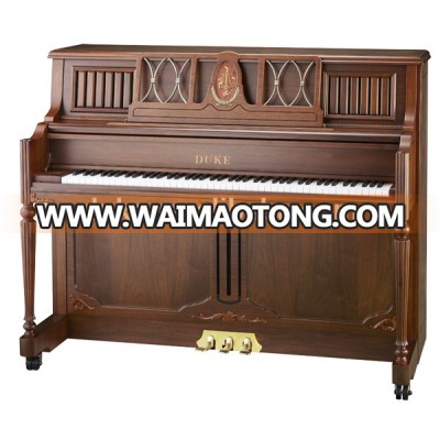 Duke Japanese chestnut matte upright piano High quality music instrument for kid W25(C-Y)